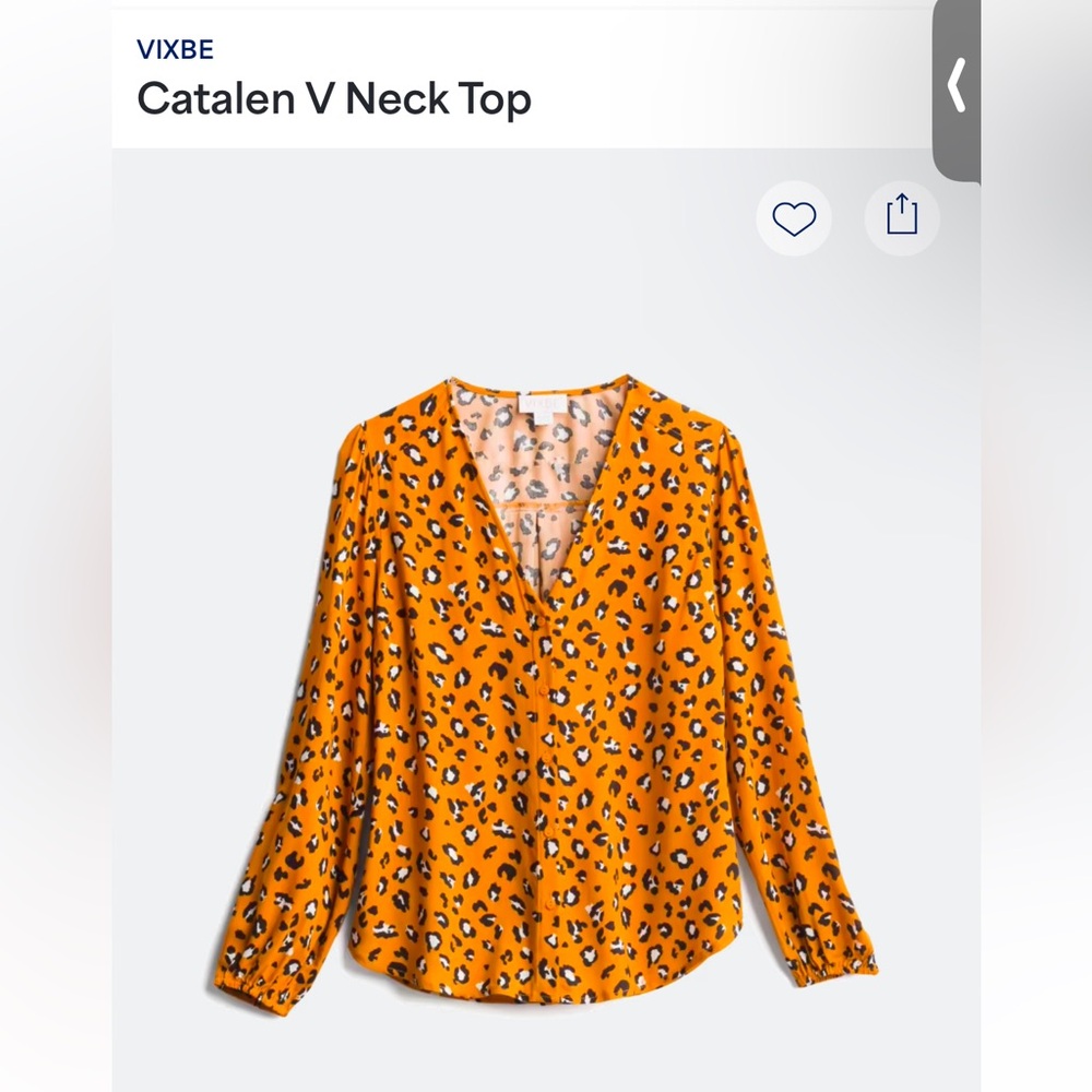 Stitch Fix Vixbe Catalan V Neck Top